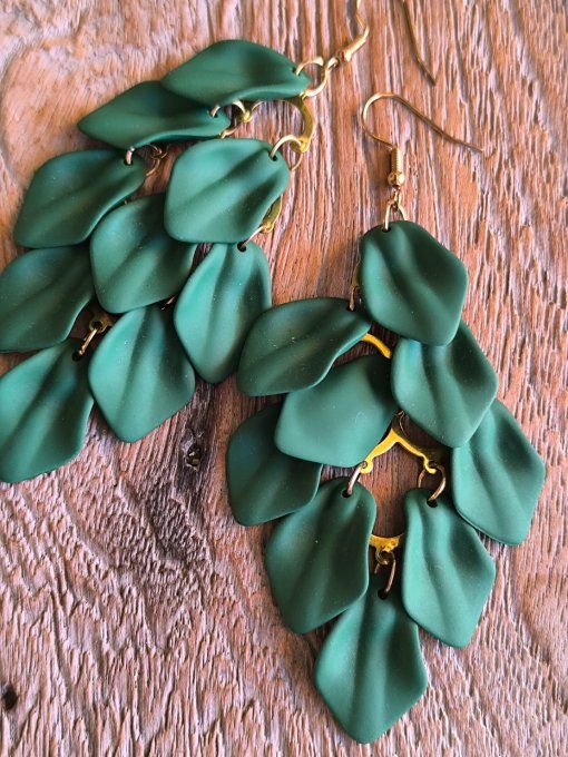 Boucles Do - Feuilles Vertes 