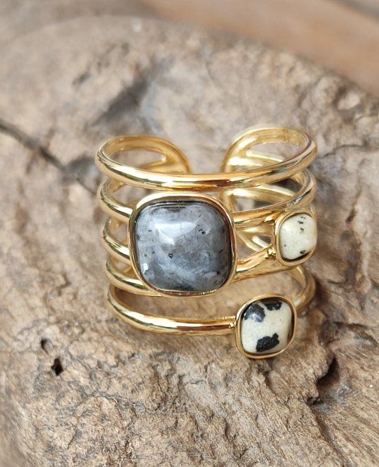 Bague 3 Perles