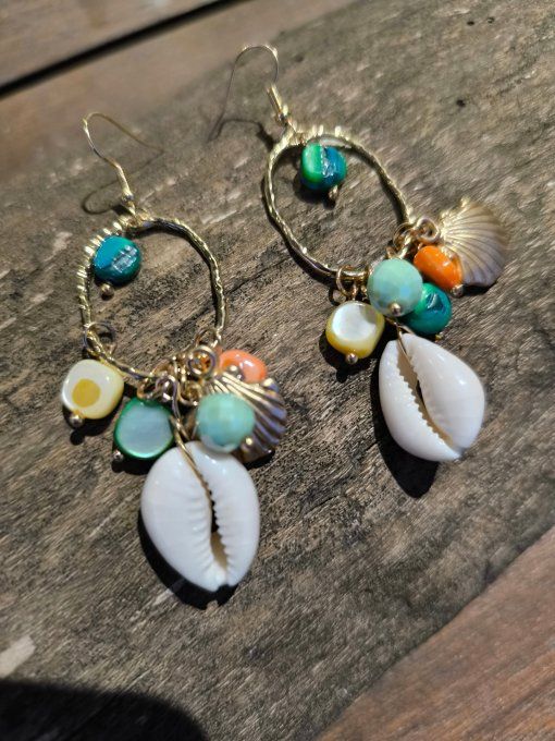 Boucle Coquillage 1