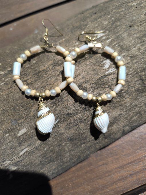 Boucle Coquillage 2