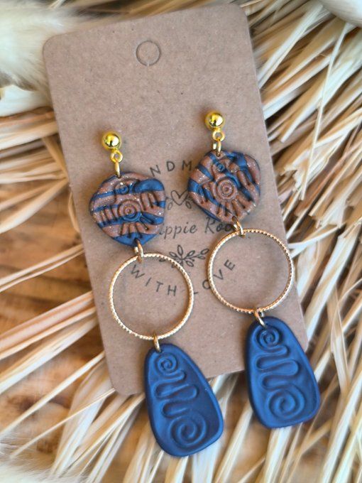 Boucles Bleu Bohème 2